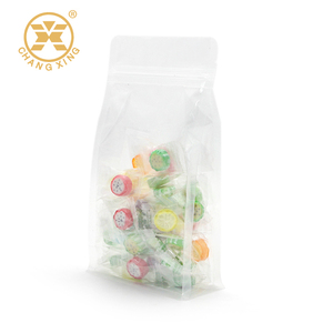 <strong>Simple</strong> Large Capacity Inventory Bag Peanut Seeds Flat Clear Food Grade Zip Loc Plastic Bag for Cashew Nut - Product Image 5