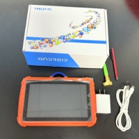 Tablette éducative tactile Android 8 de 7 pouces pour enfants, 1 Go de RAM, 16 Go de ROM, personnalisable, nouvelle, idéale pour la protection des yeux