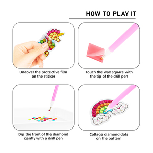 Nouveau Kit d'artisanat Big Gems Diamond Painting Toy Jouet éducatif pour enfant Steam Toy pour enfants - Product Image 3
