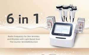 เครื่องฟื้นฟูผิวอเนกประสงค์ 40k สำหรับสลายไขมัน ลดเซลลูไลท์ พร้อมหัวเปลี่ยนหลากหลายสำหรับใช้ในบ้าน - Product Image 2