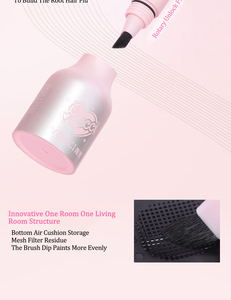 Baume à sourcils de marque privée teinture pour sourcils à grosse tête imperméable longue durée sans bavure brosse à sourcils avec logo personnalisé - Product Image 2