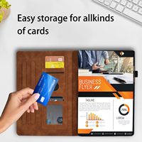 Étui Folio pour Lenovo Tab M9 TB-310FU 9 pouces 2023 2024, housse magnétique en cuir PU, porte-cartes, boucle pour stylet, étui pour tablette