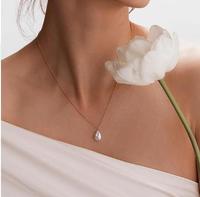 Mode naturel baroque perle eau douce culture riz perle pendentif à breloque starter bijoux