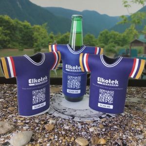 Sublimation Foldable 330ml Neoprene T-shirt Shape Beer <b>Bottle</b> Cooler - Product Image 6