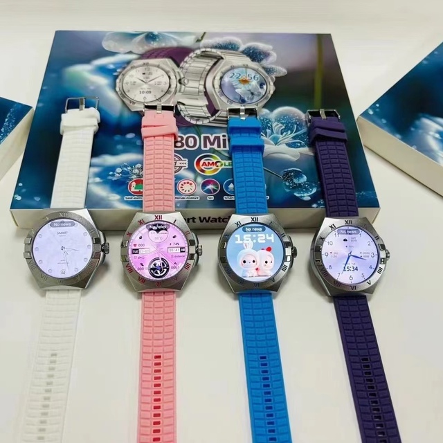LG80 Mini Smartwatch 2024 Lady Reloj Bt Call Touch Screen Fitness tracker Women Smart Watch