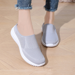 Mules fermées pour femmes grandes tailles, semelle souple antidérapante, chaussures décontractées en tissu pour personnes <span class=keywords><strong>âgée</strong></span>s, printemps, automne, été, 36-44 - Product Image 3
