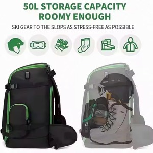 Muestra Gratuita de Bolsa Ligera para Equipo de Esquí, Mochila para Botas de Snowboard, Bolsa de Viaje para Snowboard - Product Image 6