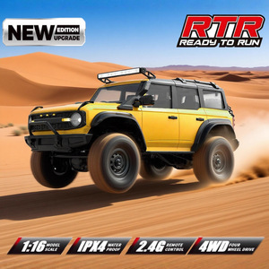 Eli Toys HB 1:16 a escala completa <span class=keywords><strong>Land</strong></span> <span class=keywords><strong>Rover</strong></span> <span class=keywords><strong>Defender</strong></span> <span class=keywords><strong>RC</strong></span> 4x4 vehículo Metal <span class=keywords><strong>RC</strong></span> Crawler coche camión modelo regalo de cumpleaños para niños - Product Image 2