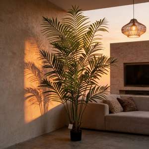 Palmera Artificial de <span class=keywords><strong>Kentia</strong></span> de 170 cm, Precio Económico al por Mayor, Decoración Moderna para Sala de Estar - Product Image 5