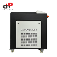 Mesin Pembersih Laser Serat CW Portabel Hanwei Head 1000W 1500W 2000W