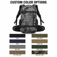 Sac à dos de chasse personnalisé, tactique, résistant à l'eau, durable, MOLLE, grande capacité, respirant, pour le camping, la randonnée et les sentiers