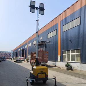 Tour d'éclairage LED portable de haute qualité 7M 400W*4 pour réparation d'urgence de pistes nocturnes sans énergie solaire - Product Image 2