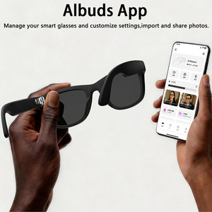 Gafas Inteligentes MT5 Ultra con Cámara de 8MP, IA, Grabación de Video BT, Estuche de Carga de Cuero Genuino - Product Image 2