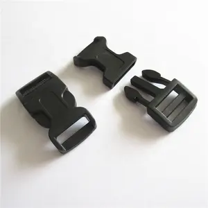 Factory supply cheap 0.75 inch 20mm Arched shaped plastic side release bag buckle