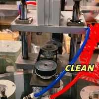 Machine entièrement automatique pour la fabrication de capsules de café, machine d'emballage de dosettes de café rondes, machine de scellage de boîtes de café