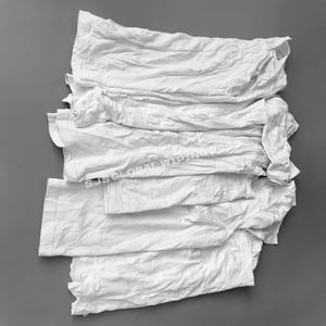 100 Cotton White <b>Industrial</b> Cleaning Wiper Tshirt Rags Cotton <b>Wiping</b> Rags Cotton rag 100% Cotton White - Product Image 1