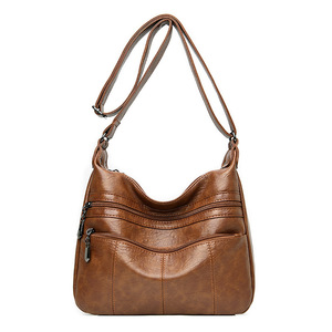 New Fashion PU <b>Leather</b> Women's <b>Purses</b> Ladies Luxury Handbags Girls Trendy Hand Bags for Woman Fashion <b>Purses</b> - Product Image 1