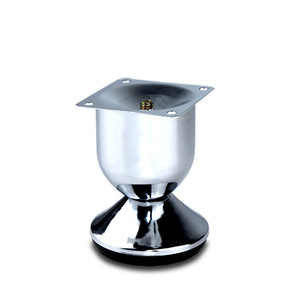 Wine Glass Furniture <b>Legs</b> 5cm 7.5cm 9.5cm Chrome Plated Stainless Steel Heavy Duty <b>Sofa</b> Cabinet Support - Product Image 5