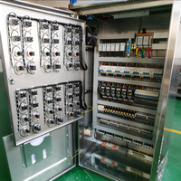 Tableau de distribution électrique temporaire basse tension en acier sur mesure IP54 pour équipement de distribution d'énergie en construction intérieure