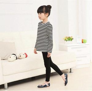 Pantalons pour filles printemps-automne, couleur unie, coton, leggings pour filles, pantalons pour enfants, pantalons crayon fins pour filles de 3 à 10 ans - Product Image 4