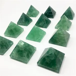 Polished Crystals 40 Mm Polished Fluorite Stone Price Pyramids Vastu Products Crystal Pyramid For Meditation