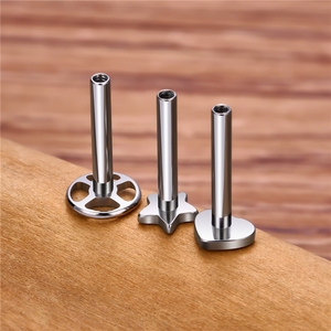 <span class=keywords><strong>Piercing</strong></span> de <span class=keywords><strong>nez</strong></span>, hélix, cartilage, daith en titane G23 ASTM F136 de haute qualité, clou de <span class=keywords><strong>nez</strong></span> à pointe, boucles d'oreilles clicker articulées pour mariage - Product Image 5