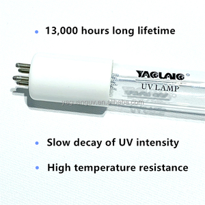 41w 2 Pins On Both End <strong>Uv</strong> Ultraviolet <strong>Lamp</strong> 254nm <strong>Uv</strong> Disinfecting Light Quartz Glass - Product Image 2
