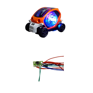 Juguetes ligeros policía eléctrico niños coche placa de <span class=keywords><strong>circuito</strong></span> Pcb para Rc juguete música juguetes Pcba con luces música fábrica eléctrica - Product Image 5