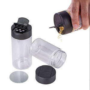 Nhỏ lọ gia vị nhựa số lượng lớn gia vị <span class=keywords><strong>container</strong></span>/Pet nhựa gia vị chai với Shaker có nắp đậy - Product Image 5