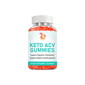 Gummies Keto ACV personnalisées au vinaigre de cidre de pomme avec la mère naturelle, favorisent la digestion, le métabolisme et la perte de poids - Product Image 1