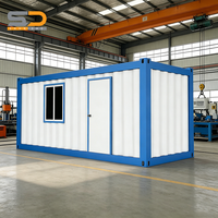 Maison modulaire préfabriquée pliable et portable de 10 pieds, 20 pieds, 40 pieds, à emballage plat, de fabrication chinoise