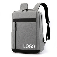 Vente en gros fabricant logo personnalisé voyage en plein air loisirs bureau ordinateur sac à dos pour hommes sac à dos pour ordinateur portable avec usb