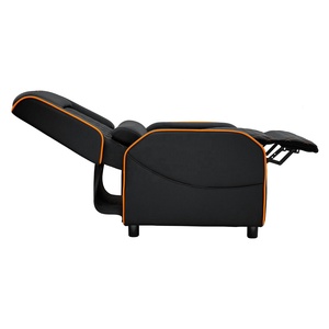 Vente en gros, canapé <span class=keywords><strong>inclinable</strong></span> ergonomique en <span class=keywords><strong>cuir</strong></span> de qualité supérieure en tissu gris Ranger, <span class=keywords><strong>fauteuil</strong></span> avec soutien lombaire, canapé de jeu avec repose-pieds - Product Image 5