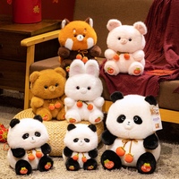 Peluche Otter Assise en Gros, Super Douce, Rembourrage Coton PP, Broderie Personnalisable, Emballage Sous Vide, Cadeau Idéal pour Enfants