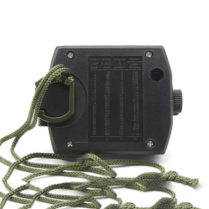Brújula de navegación náutica multifuncional, pantalla de esfera de puntero Lensatic prismático de tamaño de bolsillo para senderismo, Camping, geológico - Product Image 4