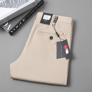 <span class=keywords><strong>Pantaloni</strong></span> <span class=keywords><strong>Chino</strong></span> da Uomo Casual Elasticizzati Personalizzati Color Kaki, <span class=keywords><strong>Pantaloni</strong></span> <span class=keywords><strong>Slim</strong></span> da Ufficio, <span class=keywords><strong>Pantaloni</strong></span> <span class=keywords><strong>Chino</strong></span> a Gamba Dritta - Product Image 3