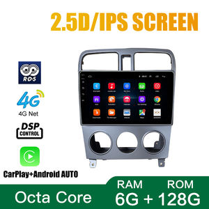 Para <span class=keywords><strong>SUBARU</strong></span> FORESTER 2004-2008 AC Radio Headunit dispositivo 2 doble Din Quad Octa-Core Android coche estéreo navegación <span class=keywords><strong>GPS</strong></span> Carplay - Product Image 5