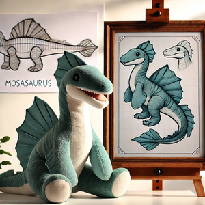 Bán buôn tùy chỉnh Khủng long đồ chơi sang trọng siêu mềm Đồ chơi vải với PP bông lưới lót trẻ em Quà tặng sinh nhật - Product Image 2