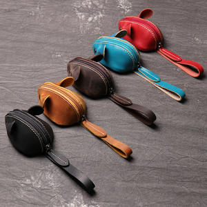 กระเป๋าใส่เหรียญหนังวัวแท้สำหรับเด็ก ลายการ์ตูนหนู  กระเป๋าใส่กุญแจอเนกประสงค์  กระเป๋าเก็บของแบบพกพา - Product Image 4