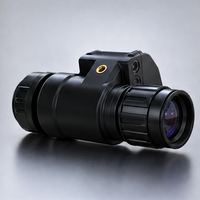 Professional Outdoor Night Vision Monocular PVS 14 Style GEN2 Plus FOM1600 1KM Range Helmet Mounted NVG Monocular