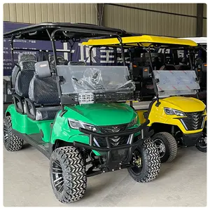 Product Customization Street Legal 6 Seater Electric Golf Buggy Hunting Cart Lifted Golf Carts