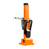 Robot de pulvérisation électrostatique automatique Changhe pour cabines de peinture, moteur, substrat en aluminium, pulvérisation haut-bas