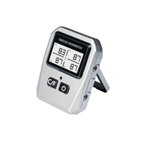 Thermomètre numérique sans fil pour viande avec 4 sondes pour la surveillance multi-aliments, contrôle via application Bluetooth, idéal pour grillades, fumoirs et cuisines intelligentes