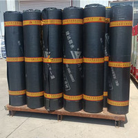 Jianda Marken-Wasserdichte SBS-modifizierte Bitumen-Polyester-PE-Dachbahnenrolle mit Mineralgranulat, handgeklebt, 5 Jahre Garantie