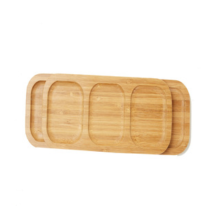 Bamboo and wooden rectangular <b>tea</b> <b>trays</b>, fruit <b>trays</b>, creative snack <b>trays</b>, and ceramic square bowls/plates available for - Product Image 3