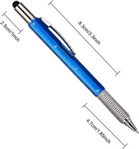 Lápiz Táctil 6 en 1 para Ingeniería, con Escala en Pulgadas, Destornillador y Bolígrafo, para Uso en Bricolaje/Hogar/Oficina, Venta al Por Mayor - Product Image 4