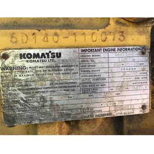二手原装小松挖掘机零件SA6D140-2发动机<span class=keywords><strong>PC800</strong></span>-7 - Product Image 4