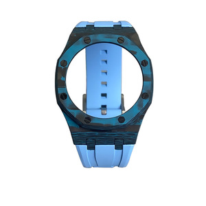 Caja de Fibra de Carbono Forjada Luminosa de Lujo Lionorm con Correa de Repuesto de Caucho FKM para Kit de Modificación de Reloj <span class=keywords><strong>Gshock</strong></span> GA-<span class=keywords><strong>2100</strong></span> - Product Image 6
