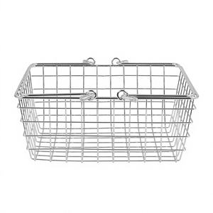 Luxury Handmade Eco-Friendly Organizer <b>Basket</b> for Spa <b>Bathroom</b> Sets Party Use Iron Material Food Contact Safe Handcrafted Zahid - Product Image 1