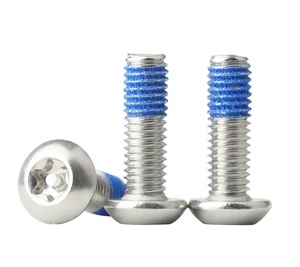 Tornillo de seguridad LeGood M3 x 20 Torx Pin con rosca azul de seguridad, acero inoxidable 304 - Product Image 2